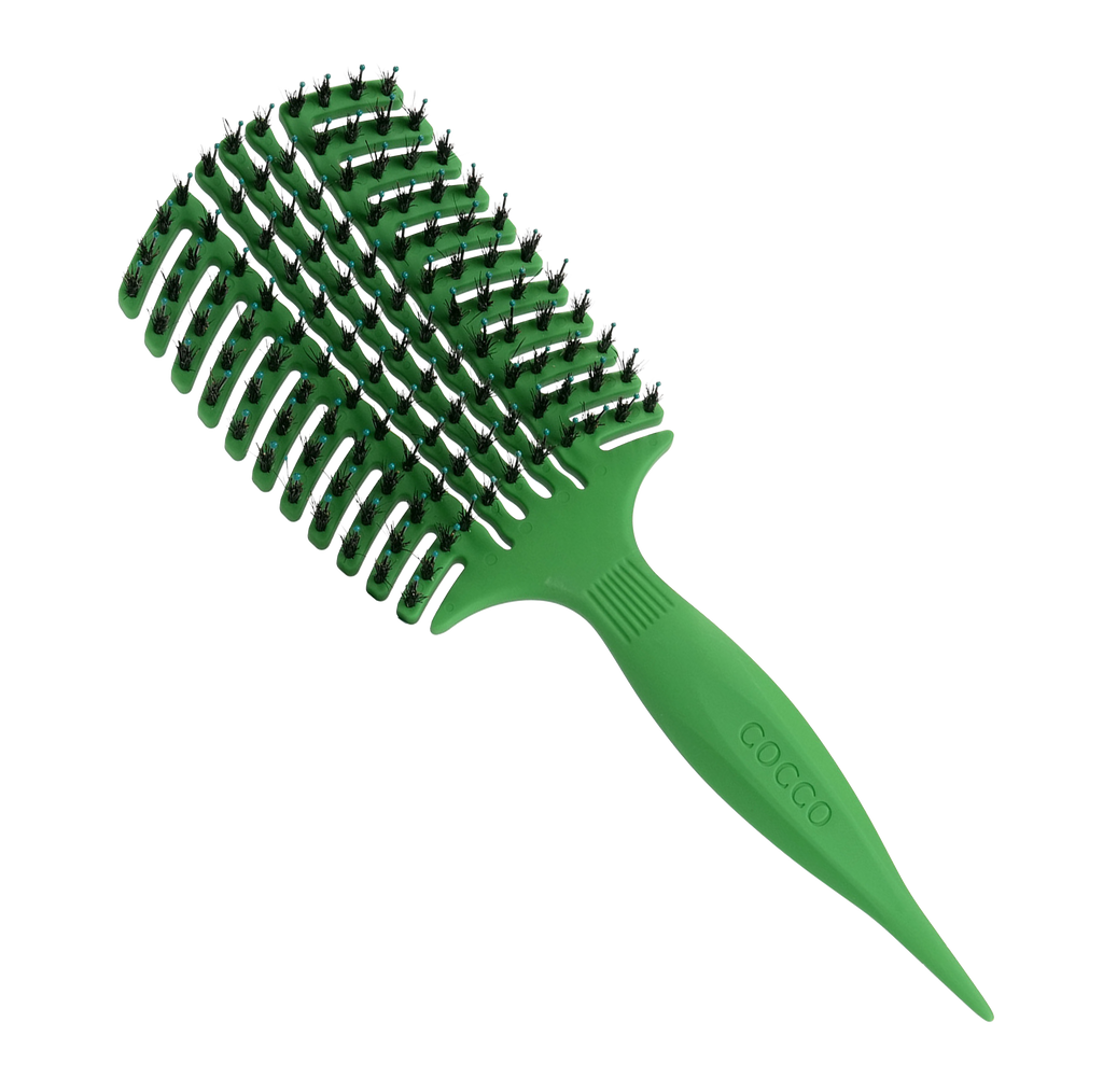 COCCO® Aura Vent Boar Brush (Green) Cocco Hair Professional