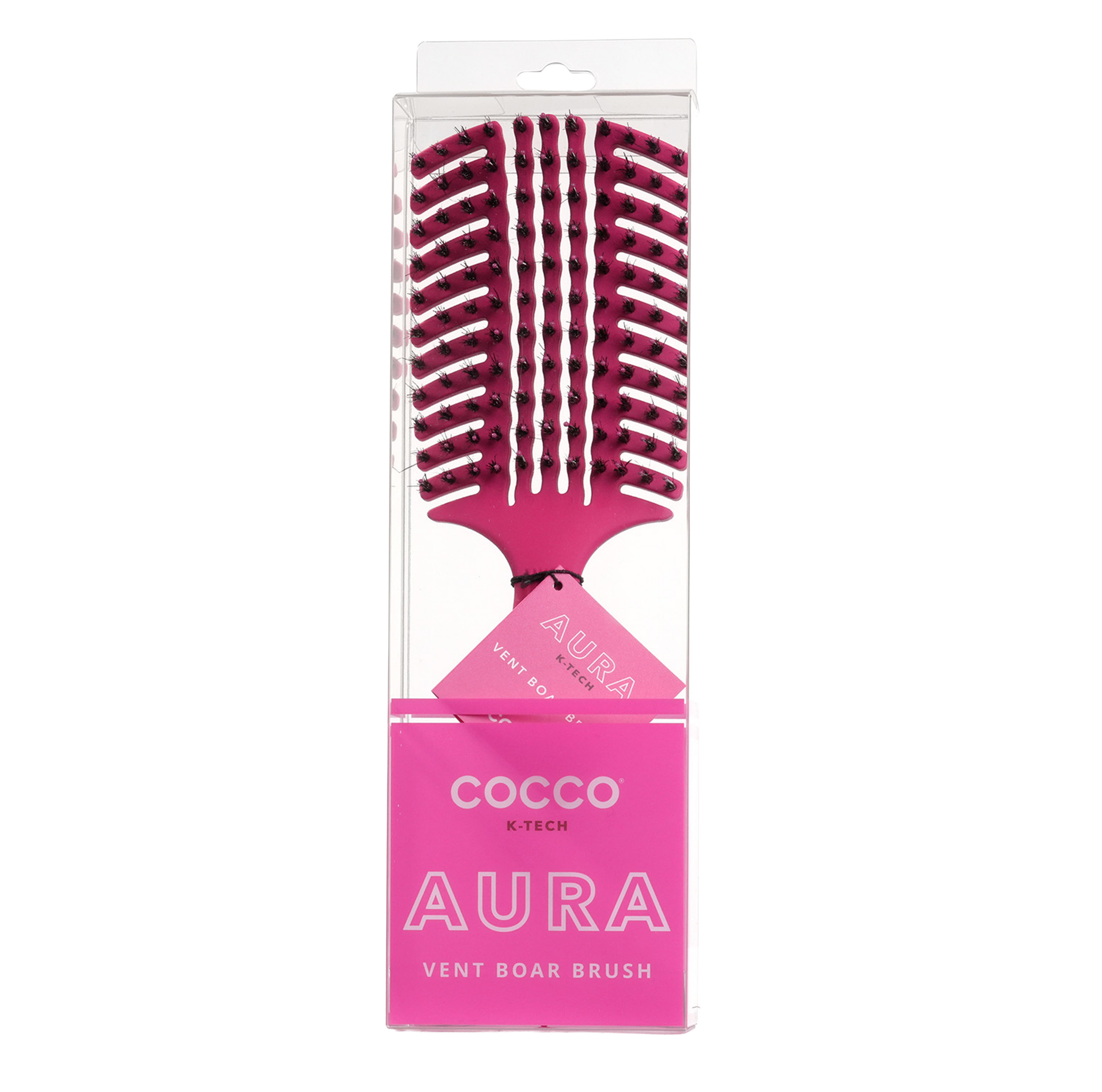 COCCO® Aura Vent Boar Brush (Pink) Cocco Hair Professional