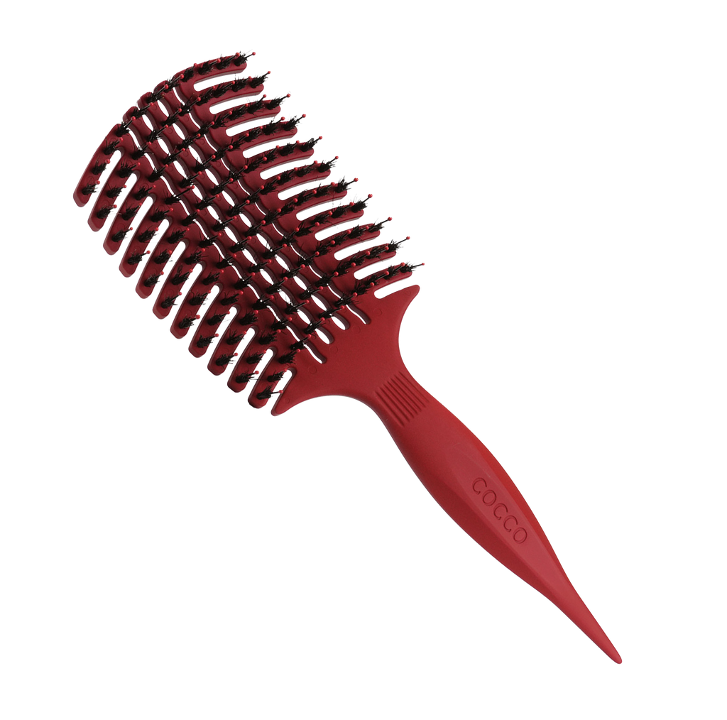 COCCO® Aura Vent Boar Brush (Red) Cocco Hair Professional