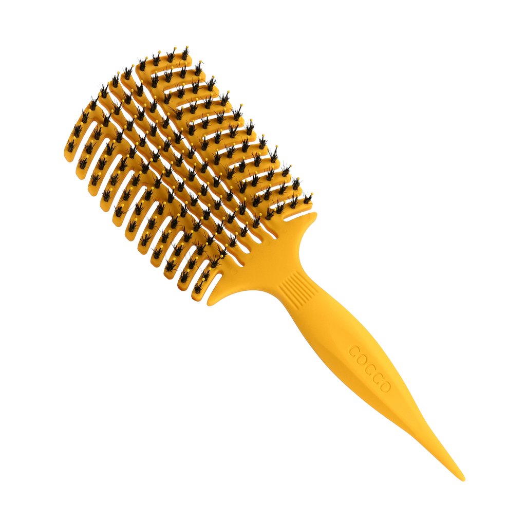 COCCO® Aura Vent Boar Brush (Yellow) Cocco Hair Professional