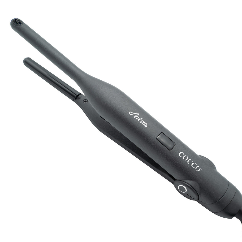 COCCO® Stiletto 3/10" Domed Flat Iron Cocco Hair Professional