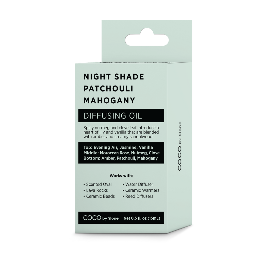 Diffusing Oil (Night Shade | Patchouli | Mahogany)