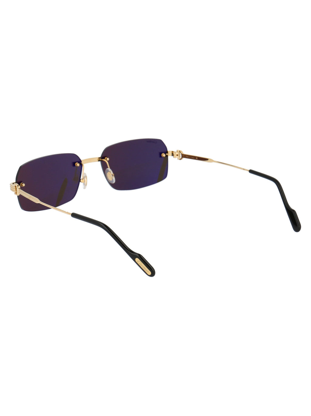 CARTIER Sleek Gold Metal Sunglasses for Men Banlieue91
