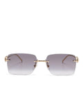 CARTIER Elegant Metal Sunglasses for Women