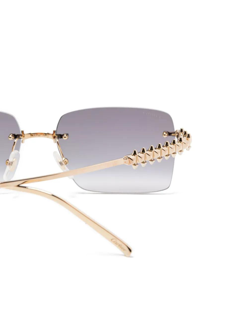 CARTIER Elegant Metal Sunglasses for Women