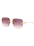 CARTIER Chic Metal Sunglasses for Women