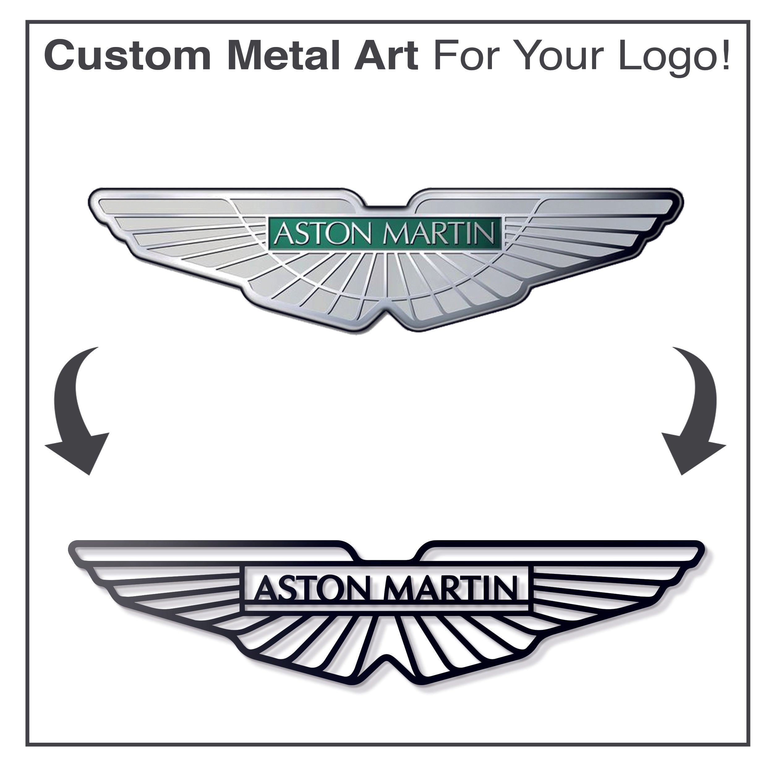 Custom Metal Car Emblem - MT0929 Modello Turbo