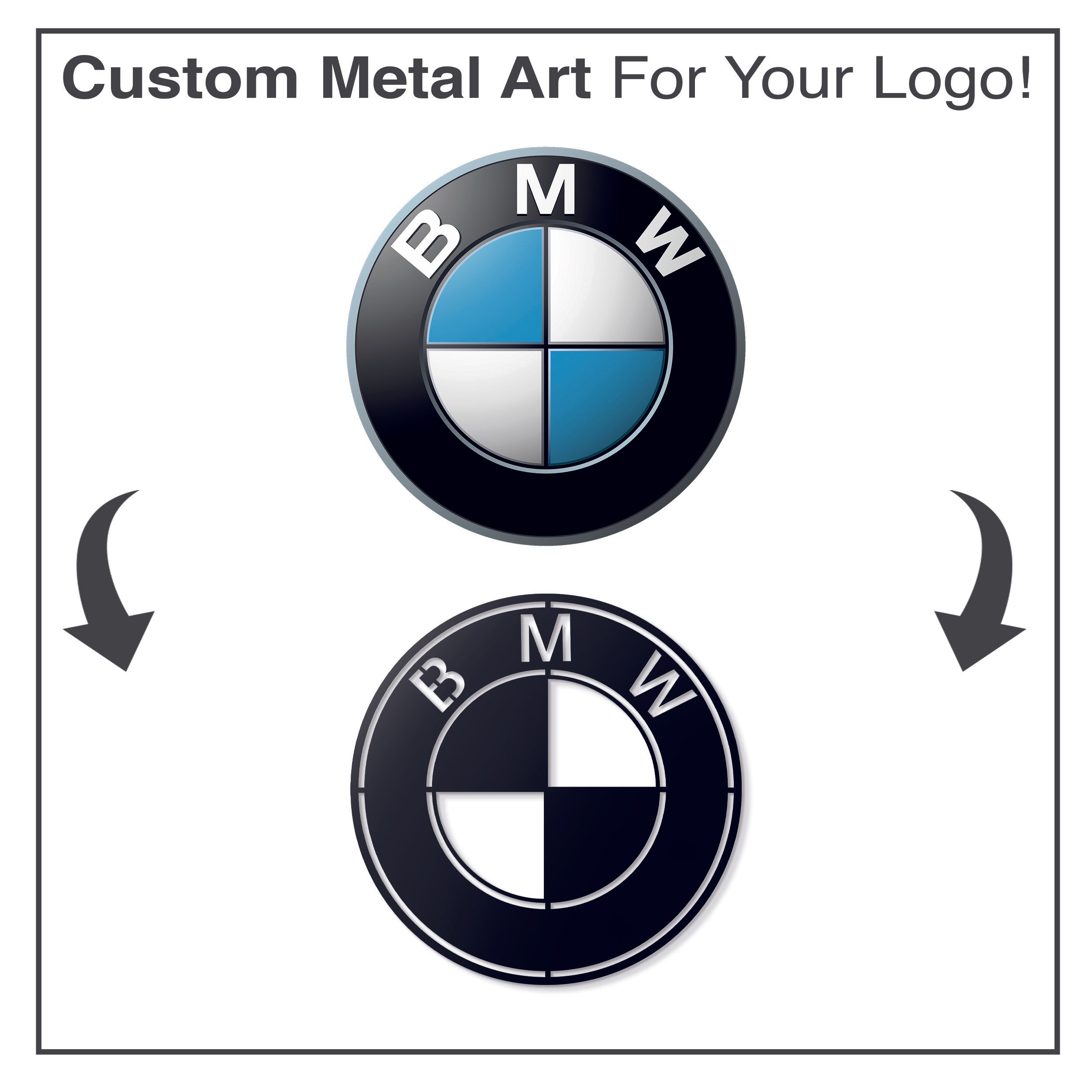 Custom Metal Car Emblem - MT0929 Modello Turbo