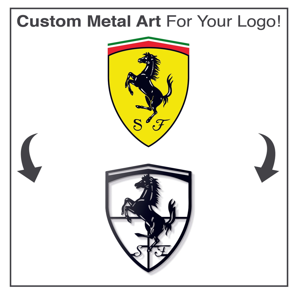 Custom Metal Car Emblem - MT0929 Modello Turbo