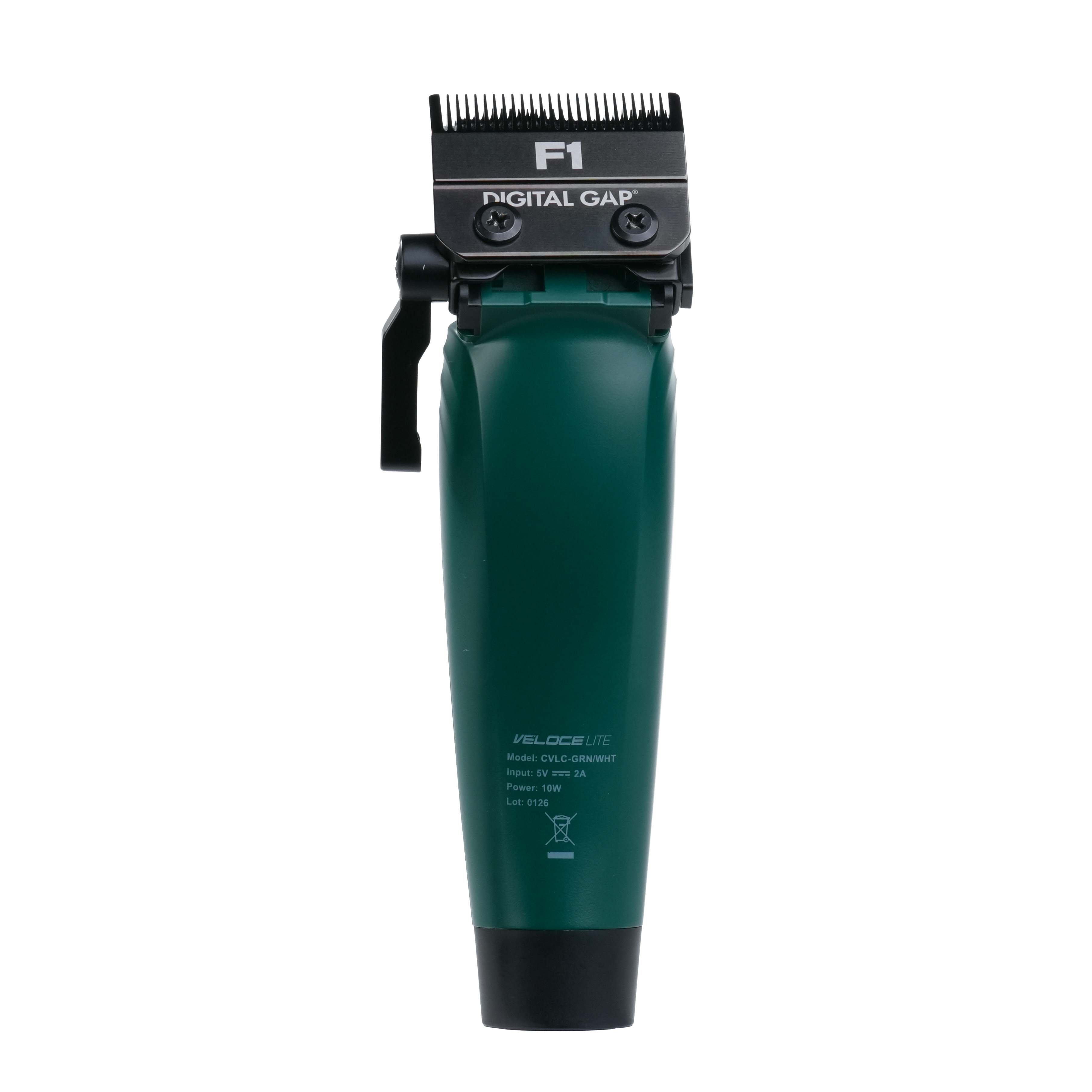 COCCO® Veloce Lite Clipper (Green/White Stripe) Cocco Hair Professional