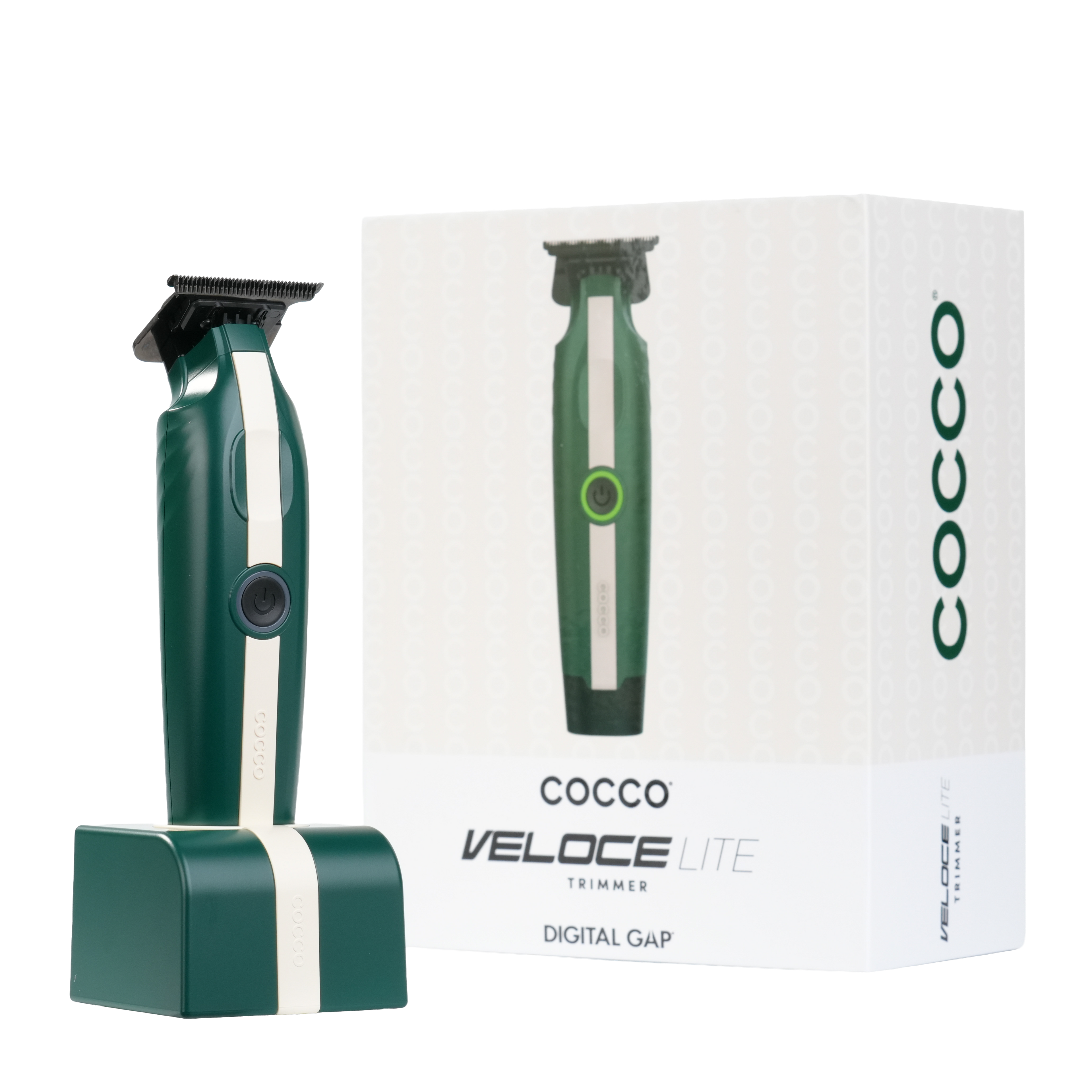 COCCO® Veloce Lite Trimmer (Green/White Stripe)