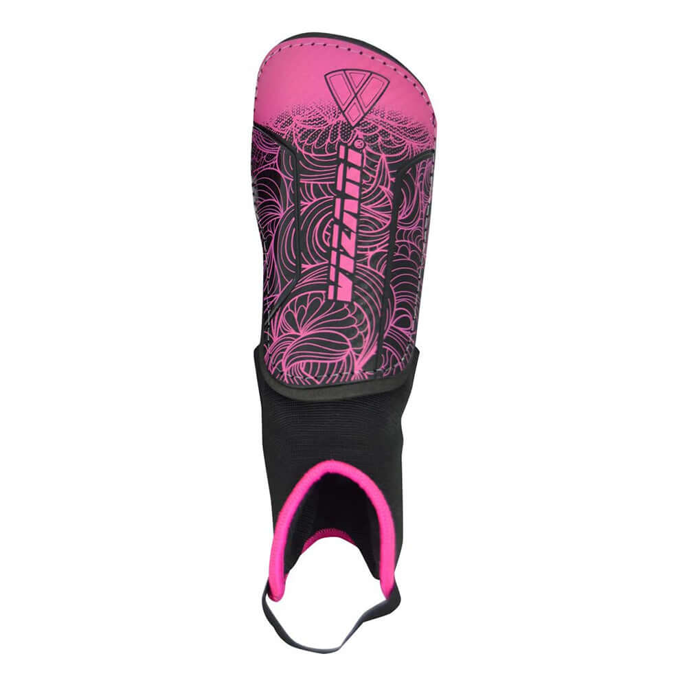 Vizari Cali Soccer Shin Guard with Ankle Protection – Pink/Black Vizari Sports