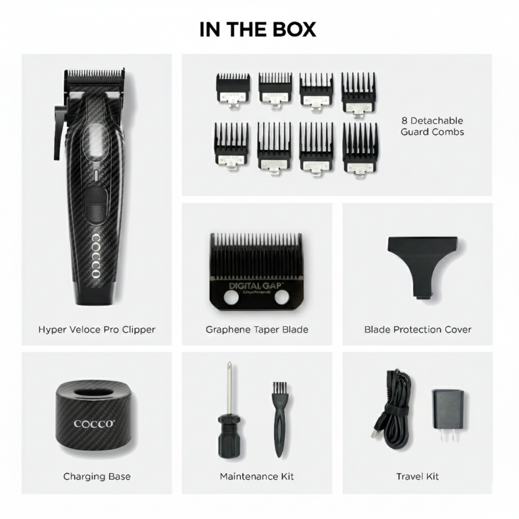 COCCO® Hyper Veloce Pro Clipper (Carbon Fiber)