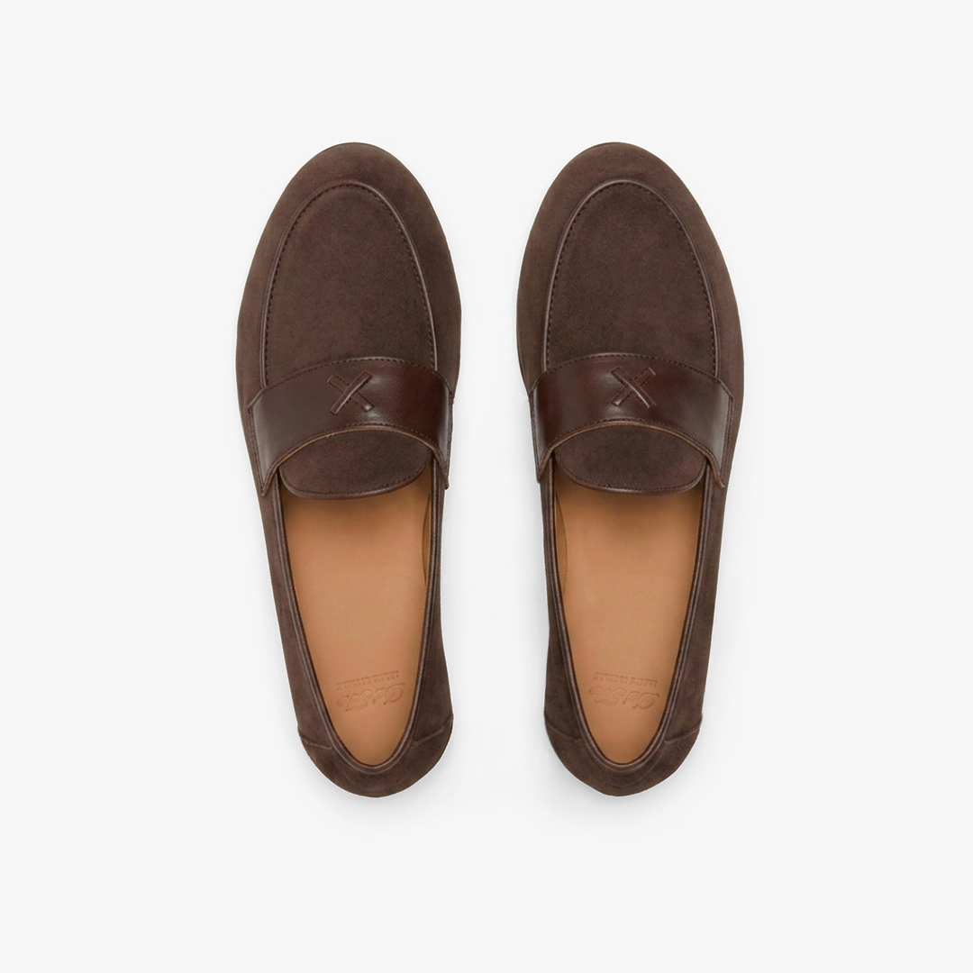 Men's Dark Brown Suede Centesimo Del Toro Shoes