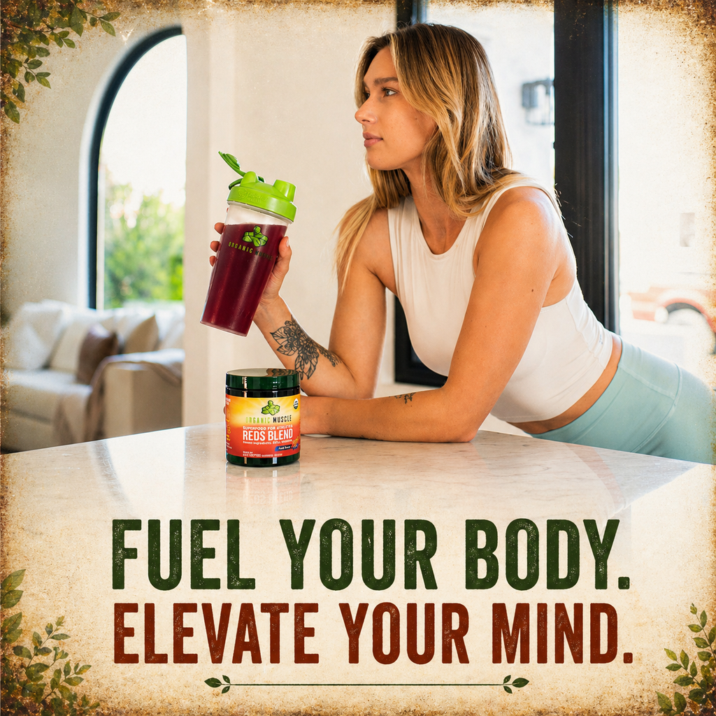Reds Blend Organic Muscle Fitness Supplements