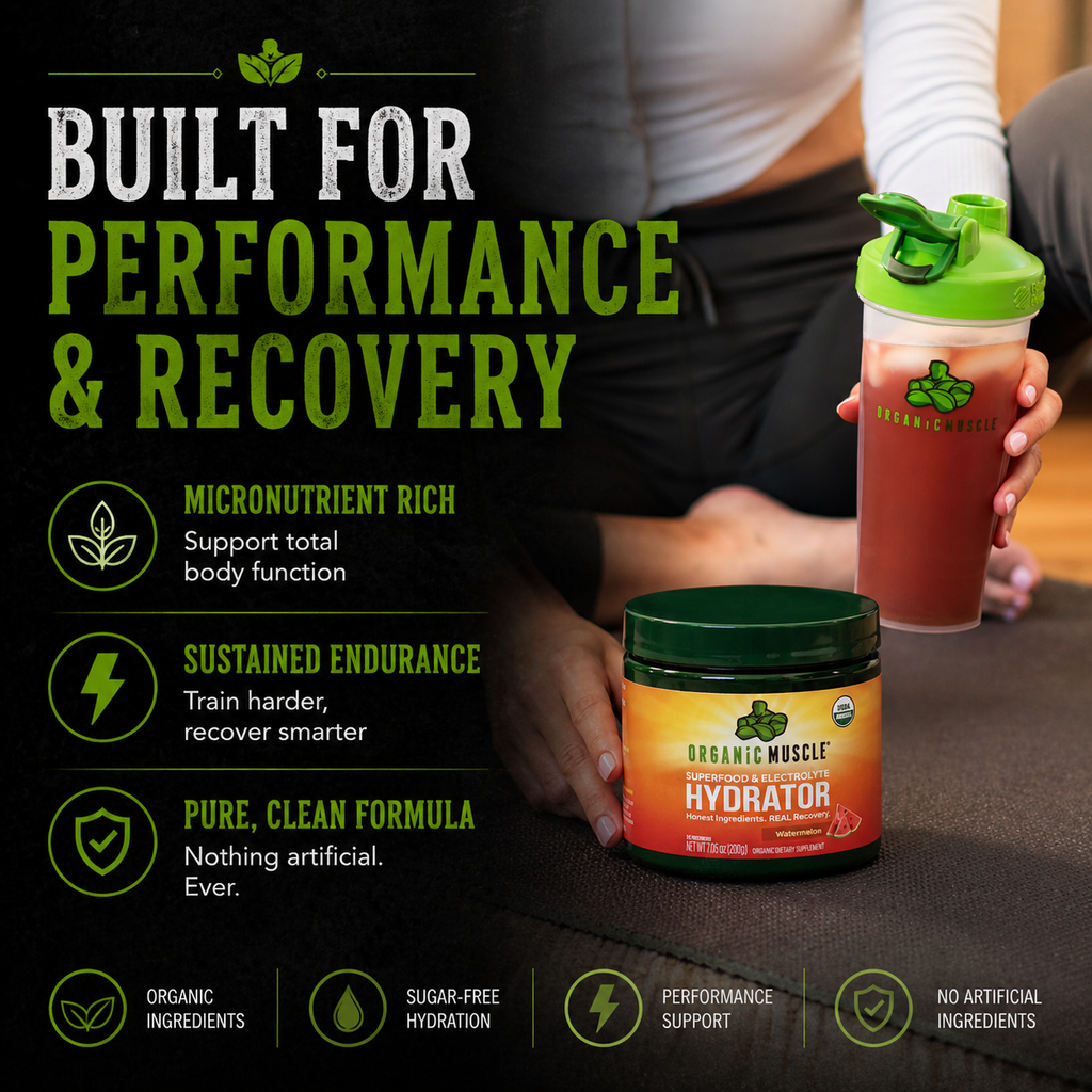 Hydrator Organic Muscle Fitness Supplements