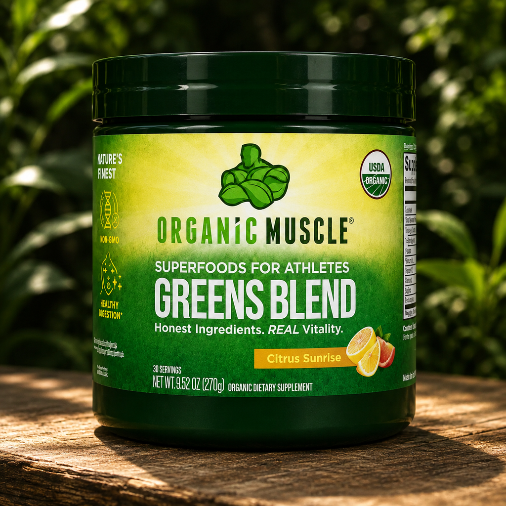 Greens Blend Organic Muscle Fitness Supplements