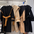 Luxury Belted Trench Coat