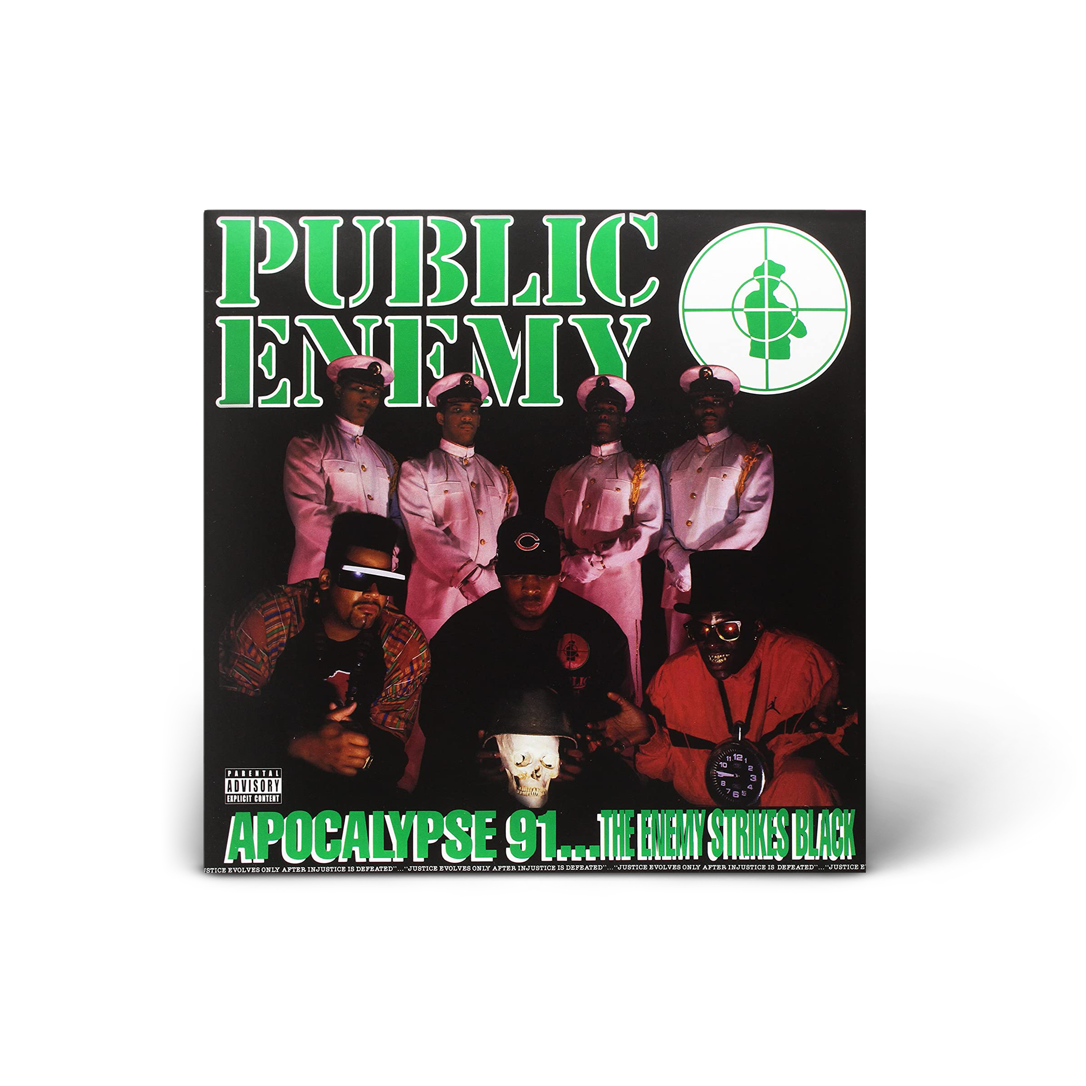 Public Enemy - 'Apocalypse 91: The Enemy Strikes Black' LP on Limited Edition Translucent Green Vinyl Z2 Comics
