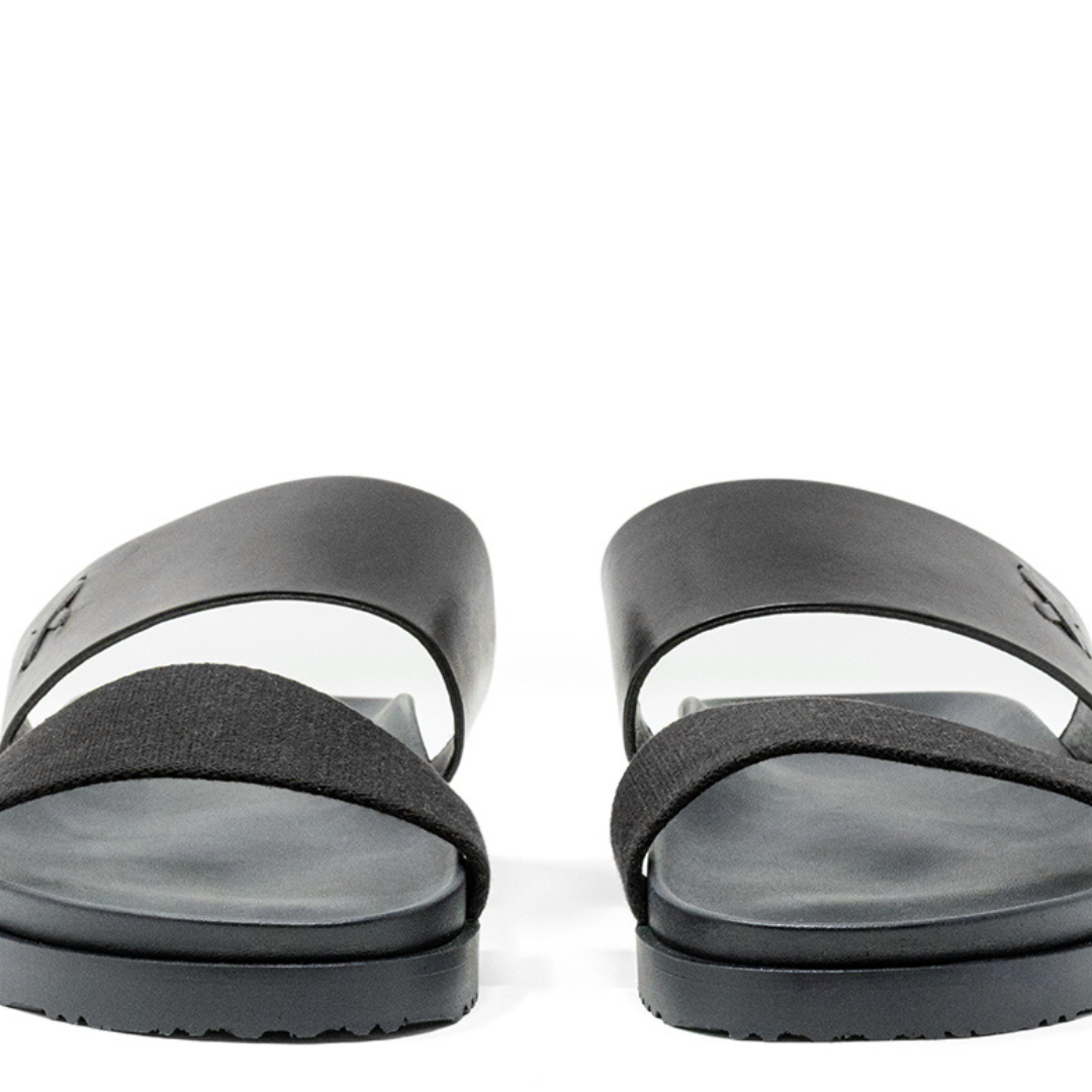 Men's Black Cinturini Sandal Del Toro Shoes