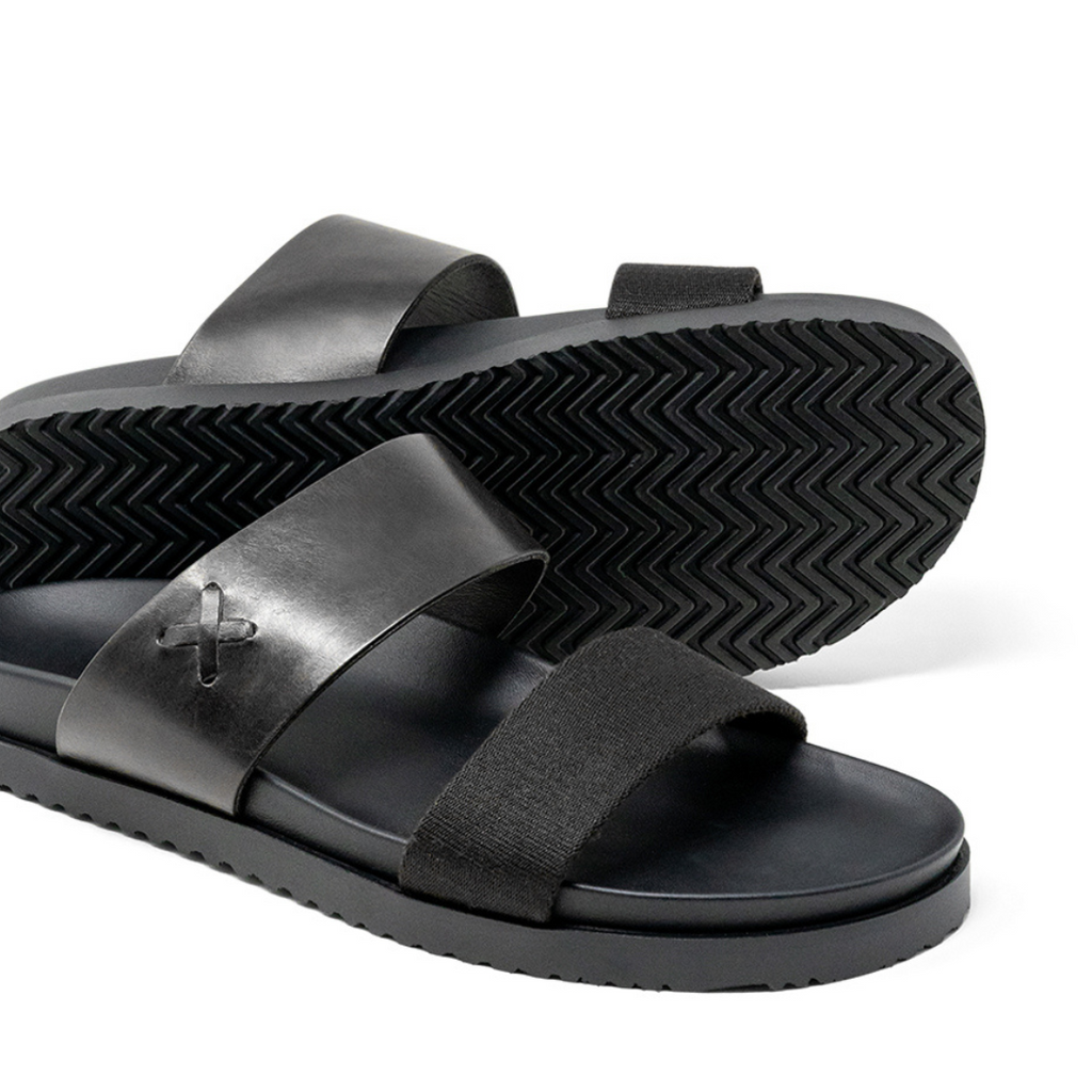 Men's Black Cinturini Sandal Del Toro Shoes