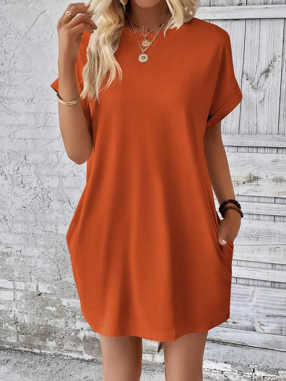 Classic Fit Sheerless Stretch Top - Versatile Polyester Blend BLAKESTORE-NG