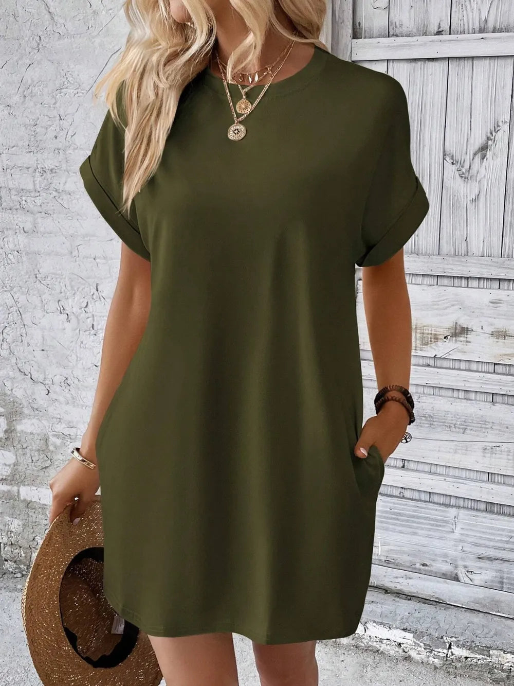 Classic Fit Sheerless Stretch Top - Versatile Polyester Blend BLAKESTORE-NG
