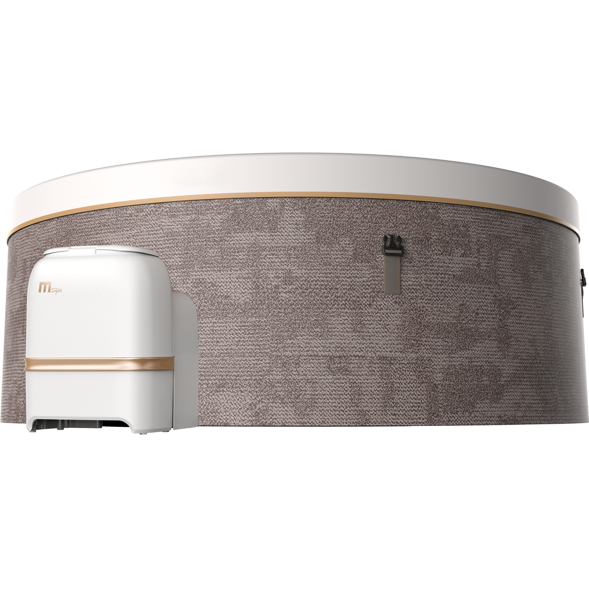MSPA | COCOON | Verto Series | Textile-inspired Design | Rigid Hot Tub & Spa | Upto 6 Person zoppinh