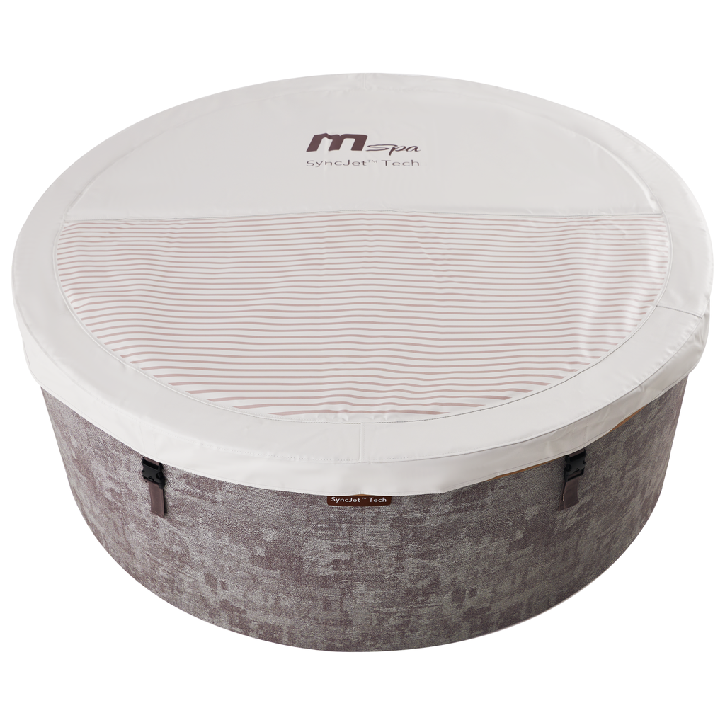 MSPA | COCOON | Verto Series | Textile-inspired Design | Rigid Hot Tub & Spa | Upto 6 Person zoppinh