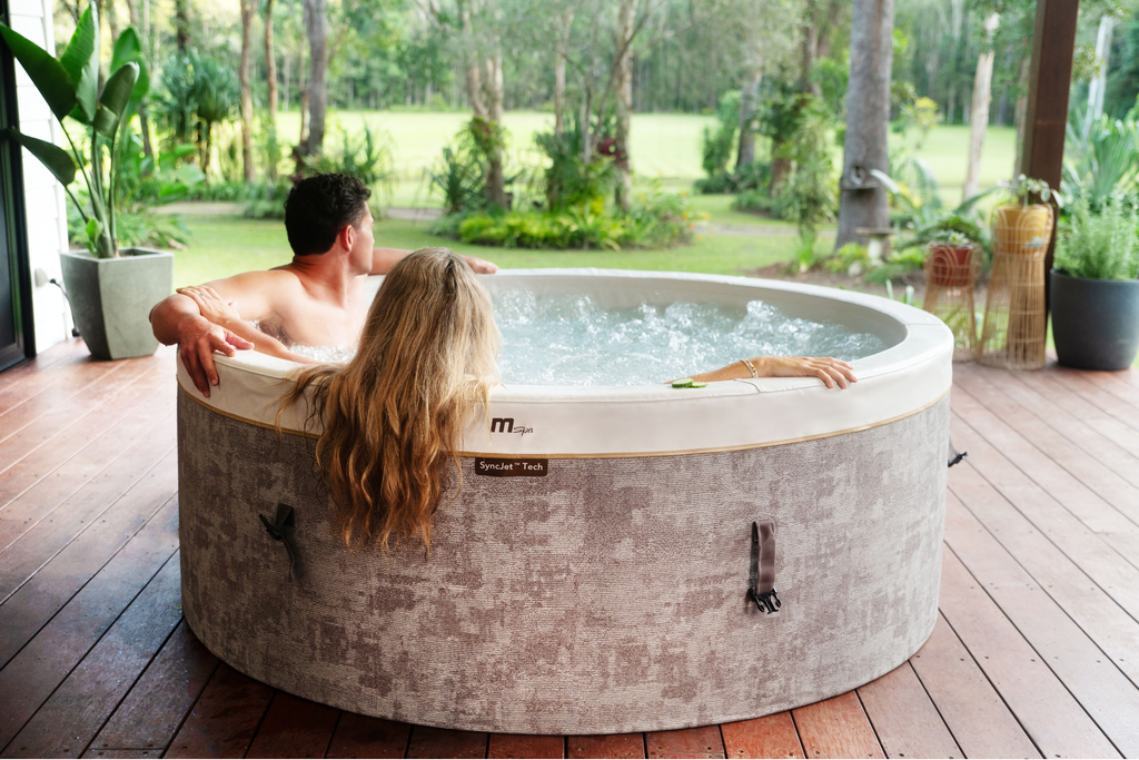 MSPA | COCOON | Verto Series | Textile-inspired Design | Rigid Hot Tub & Spa | Upto 6 Person zoppinh