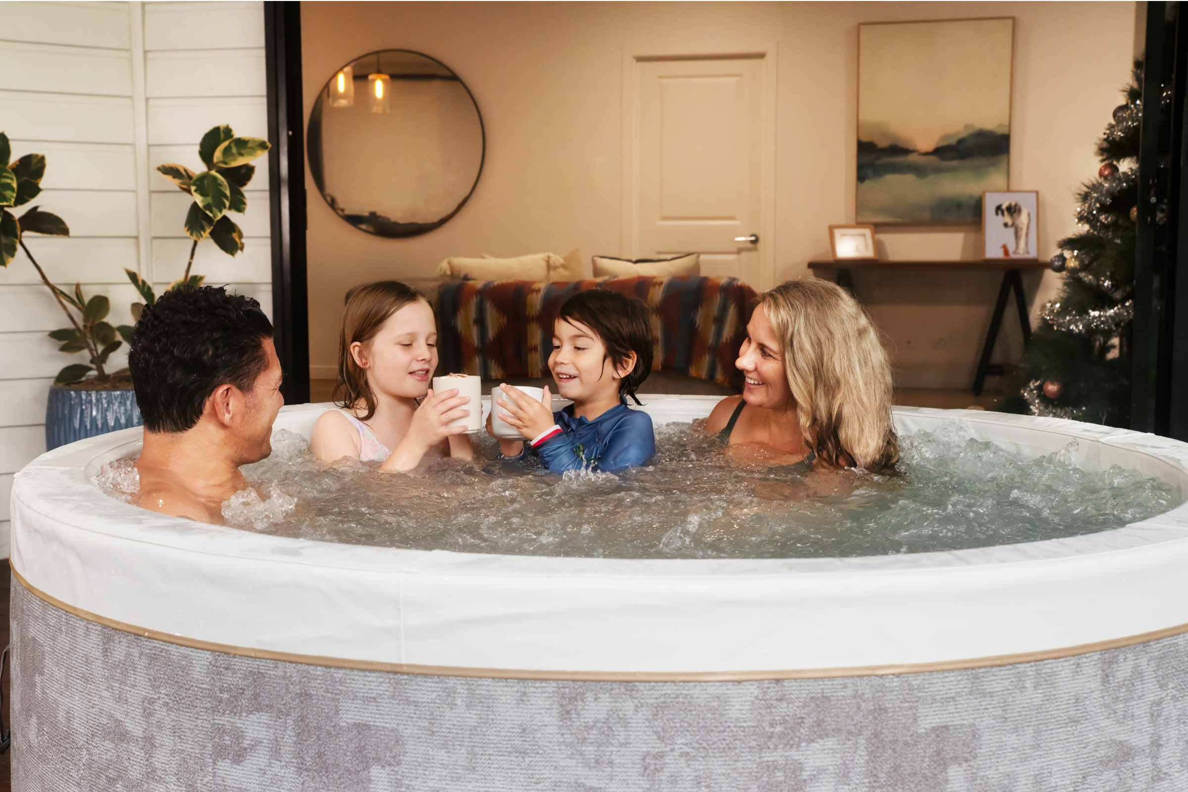 MSPA | COCOON | Verto Series | Textile-inspired Design | Rigid Hot Tub & Spa | Upto 6 Person zoppinh