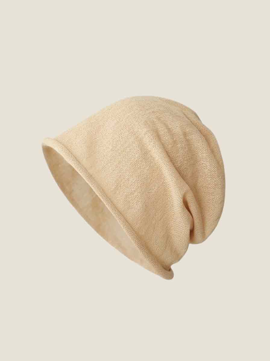 Cotton Linen Slouchy Beanie Lightweight Breathable Casual Hat LINTICO