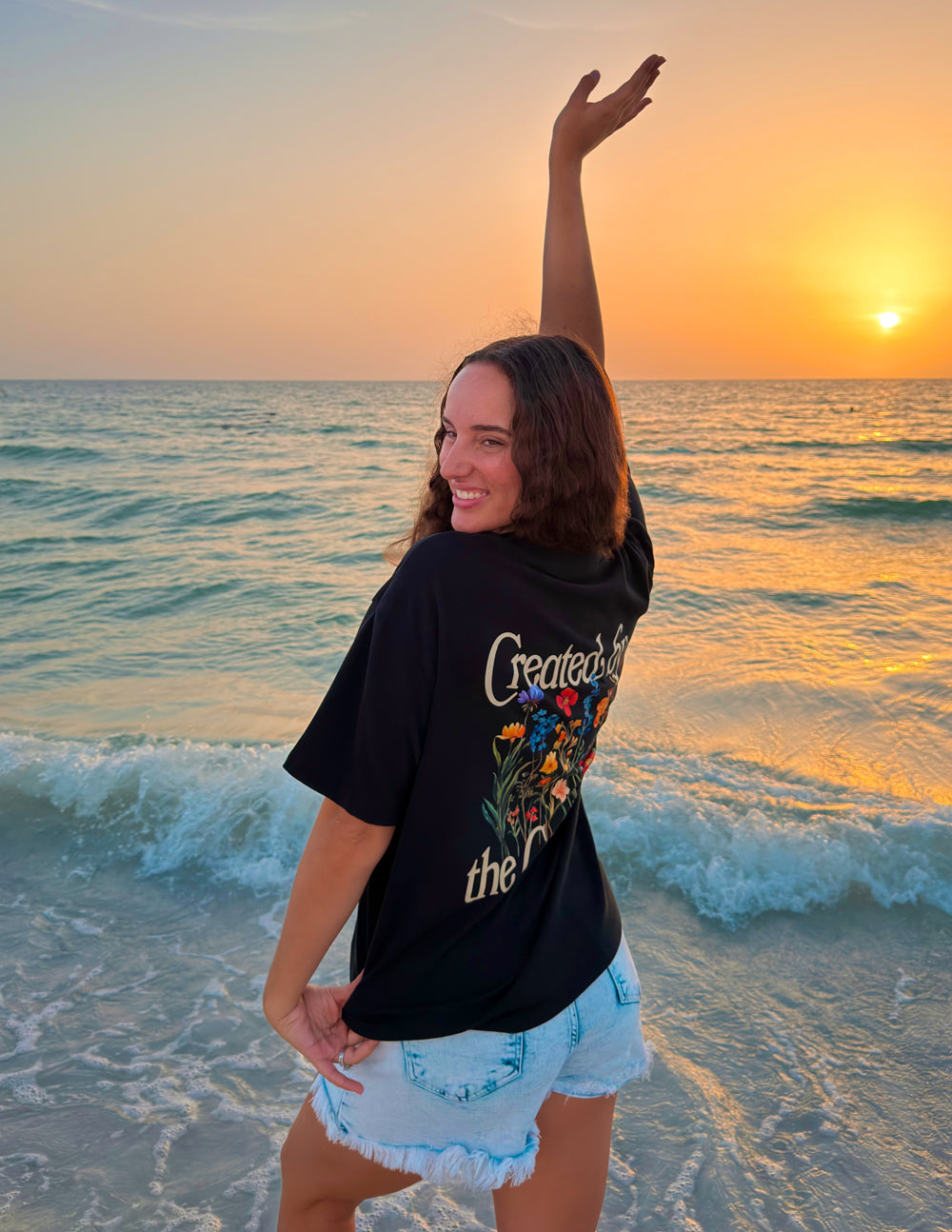 Created by the Creator Unisex Tee Elevated Faith
