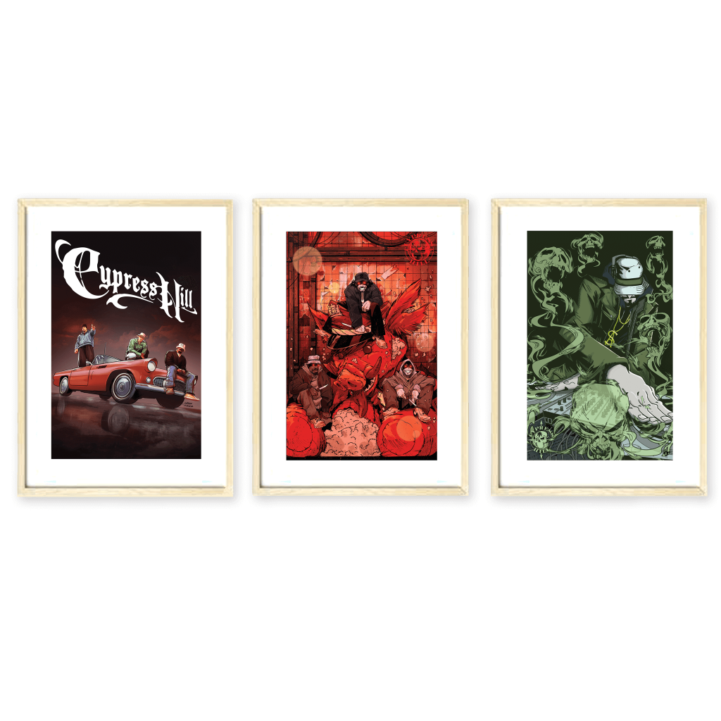 Cypress Hill: Tres Equis Graphic Novel (English) Super Deluxe Edition Z2 Comics