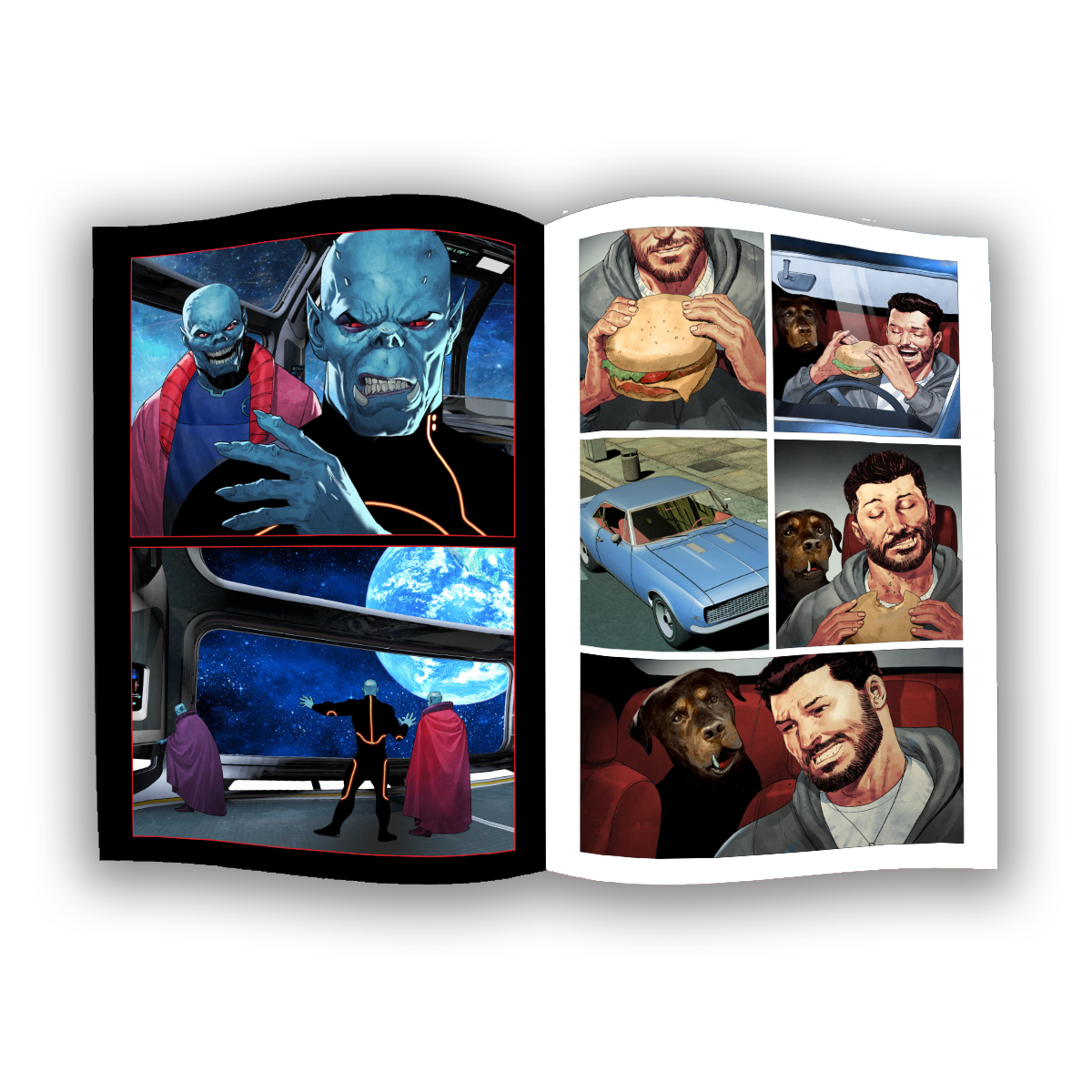 Czarface: A Czar is Born Deluxe Graphic Novel + Bonus Book Z2 Comics