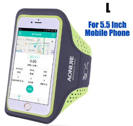 AONIJIE  Running Arm Pack Outdoor Sport Hiking Camping Gym Fitness 5.5 4.7 Inch Touch Screen iPhone 6S Mobile Phone Bag V.I.P Digital Presence