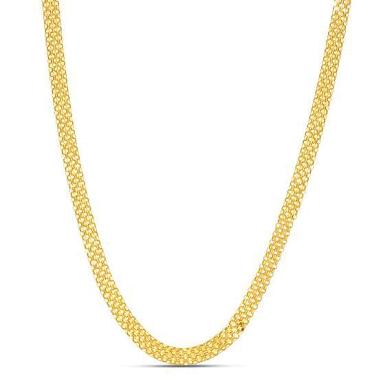 14k Yellow Gold Bismark Chain (4.70 mm) Bids.com
