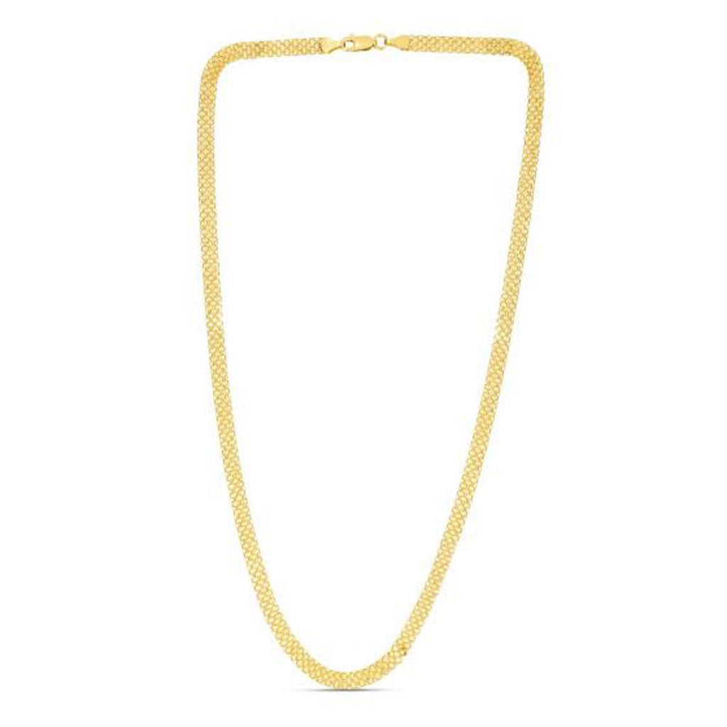 14k Yellow Gold Bismark Chain (4.70 mm) Bids.com
