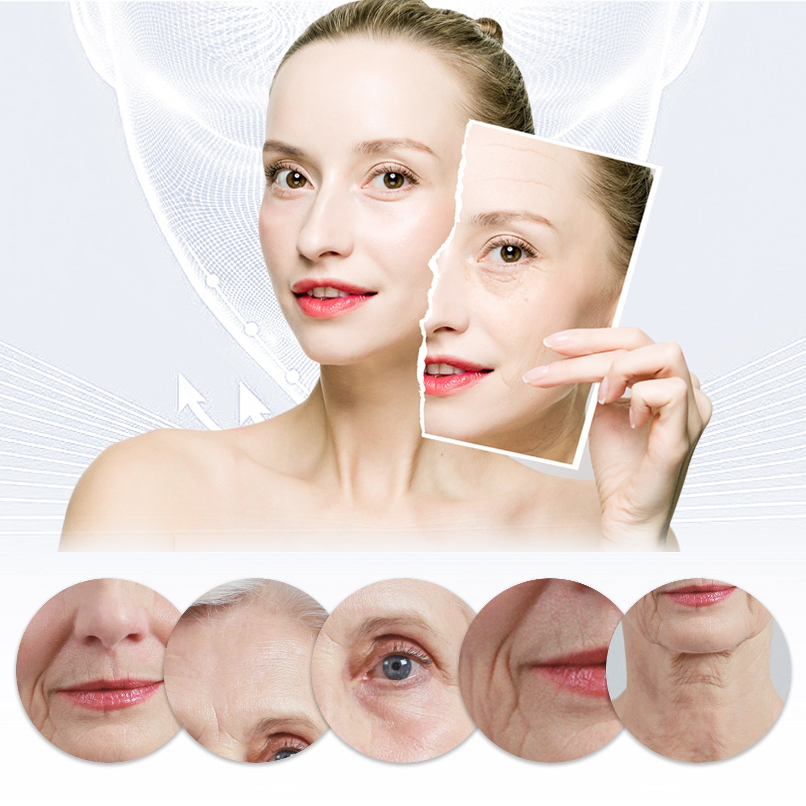Collagen Eye Mask Collagen Essence Soft Skin Lifting Elastic Moisture Crystal Eye Mask