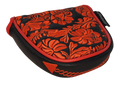 Desert Rose Embroidered Putter Cover by ReadyGOLF  -  Mallet