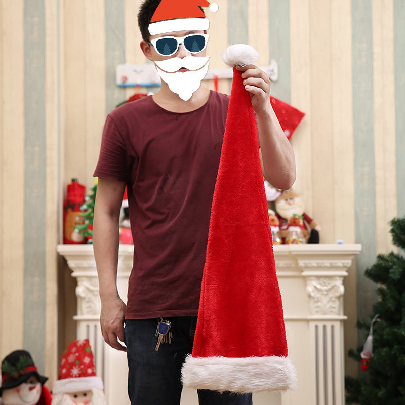 Christmas supplies, Christmas hats, extended adult Christmas hats, adult plush Christmas hats, Christmas props V.I.P Digital Presence