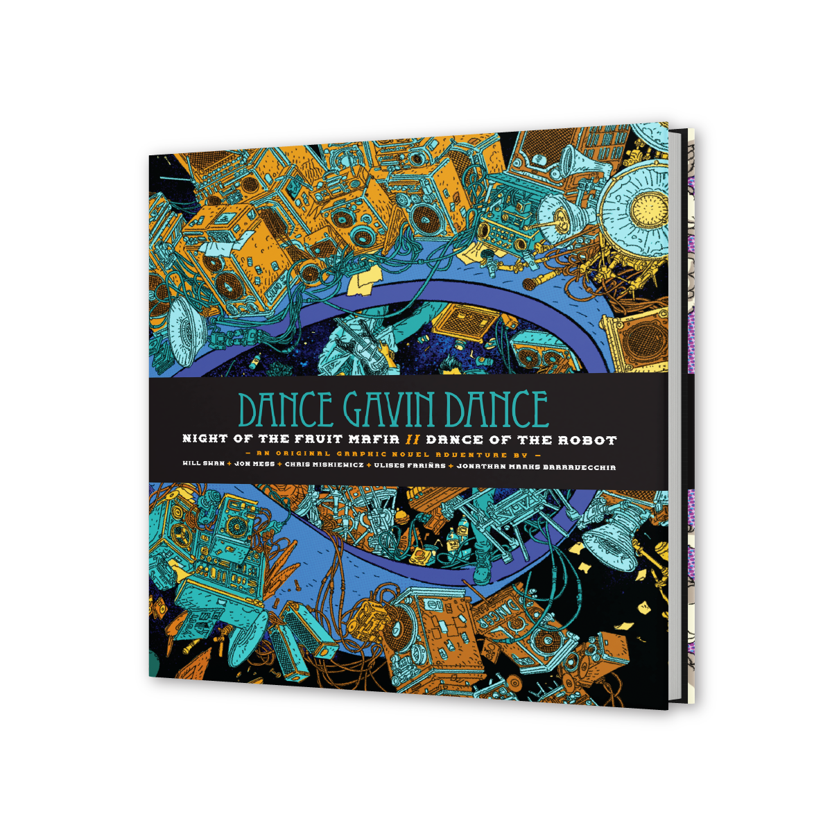 Dance Gavin Dance: Night of the Fruit Mafia // Dance of the Robot - Graphic Novel (Standard Edition) Z2 Comics