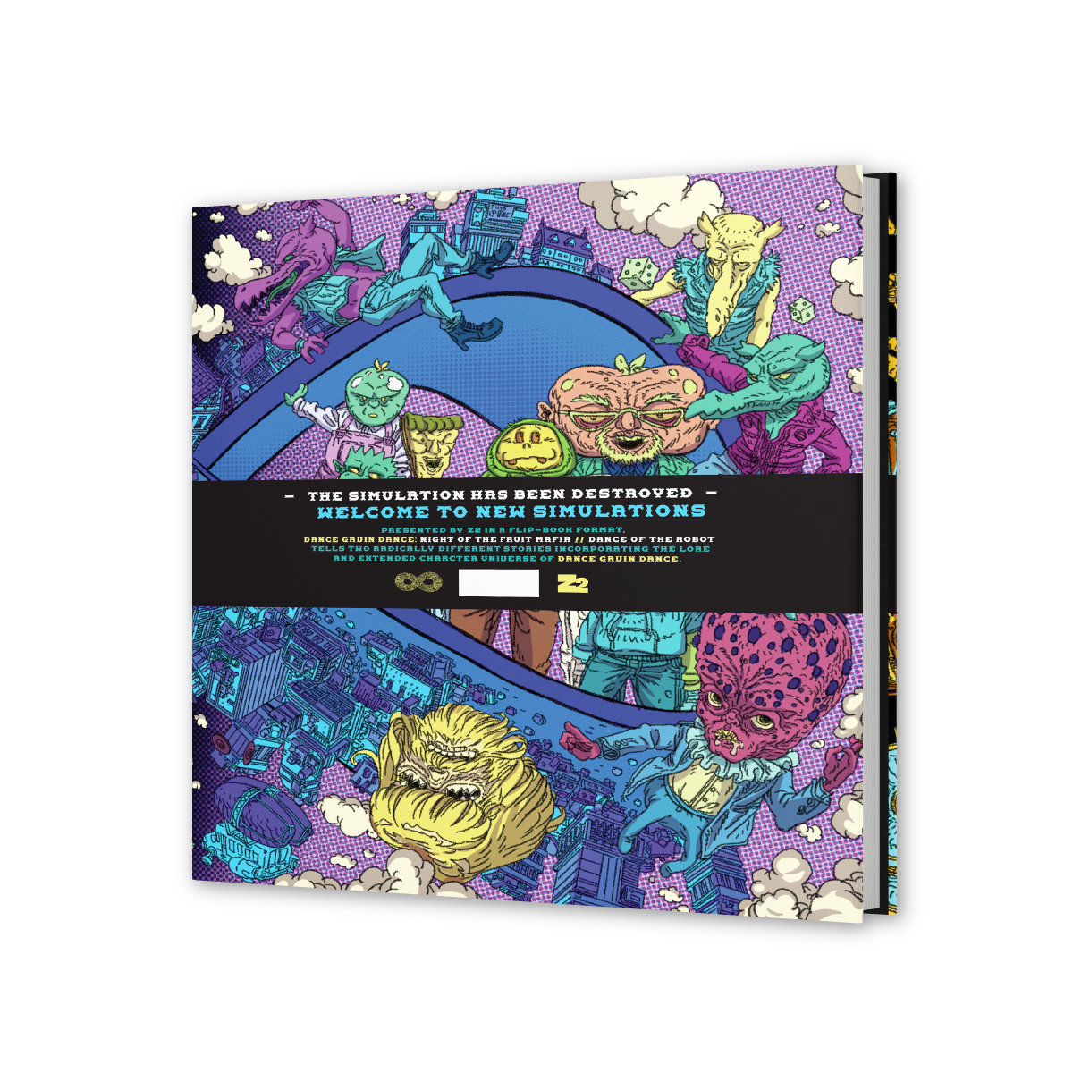 Dance Gavin Dance: Night of the Fruit Mafia // Dance of the Robot - Graphic Novel (Standard Edition) Z2 Comics
