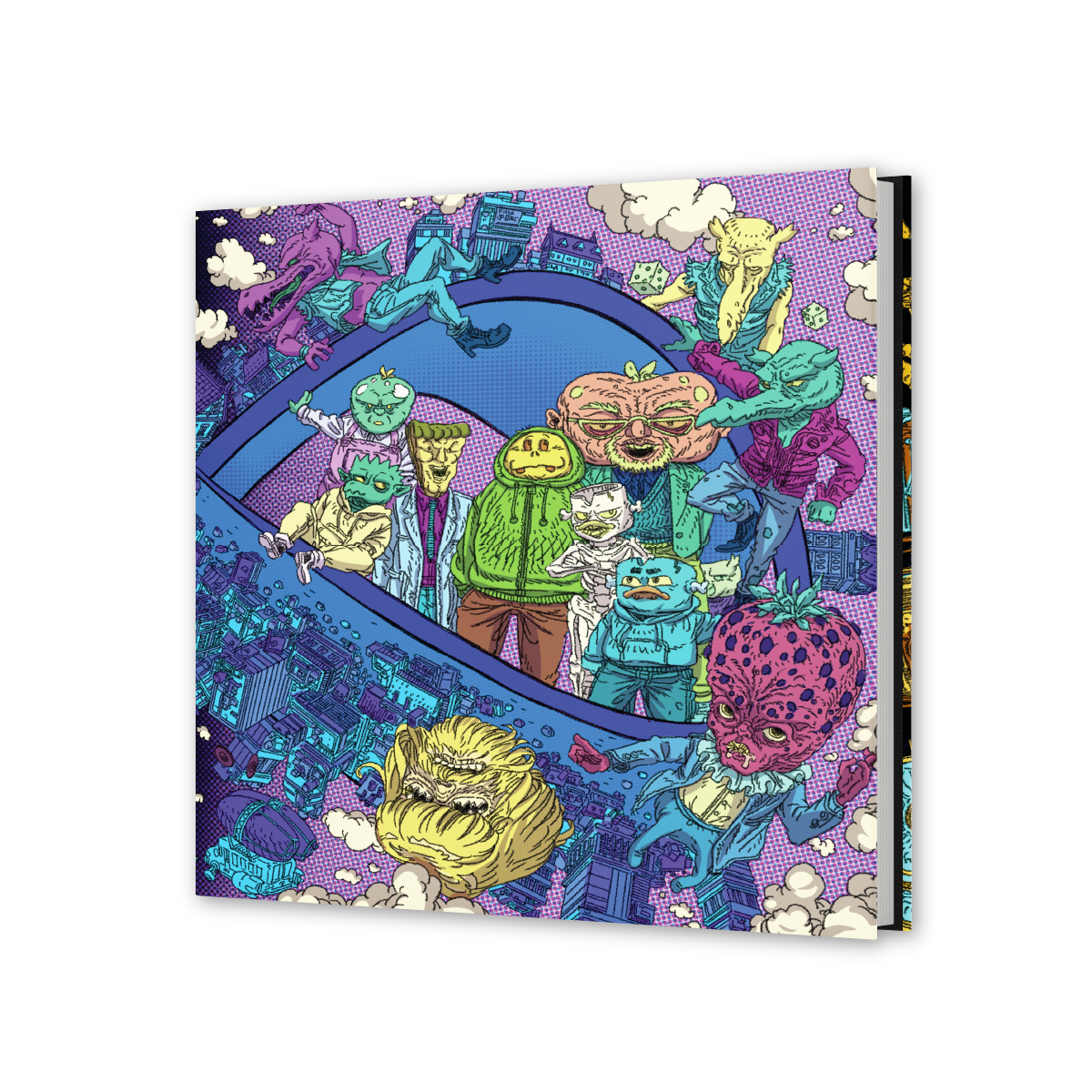 Dance Gavin Dance: Night of the Fruit Mafia // Dance of the Robot - Graphic Novel (Signed Platinum Edition) Z2 Comics
