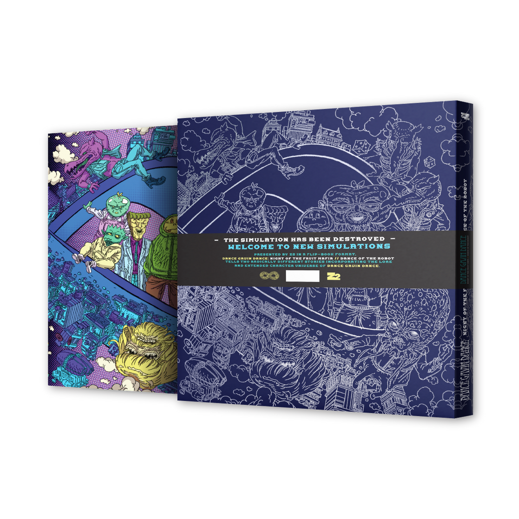Dance Gavin Dance: Night of the Fruit Mafia // Dance of the Robot - Graphic Novel (Signed Platinum Edition) Z2 Comics