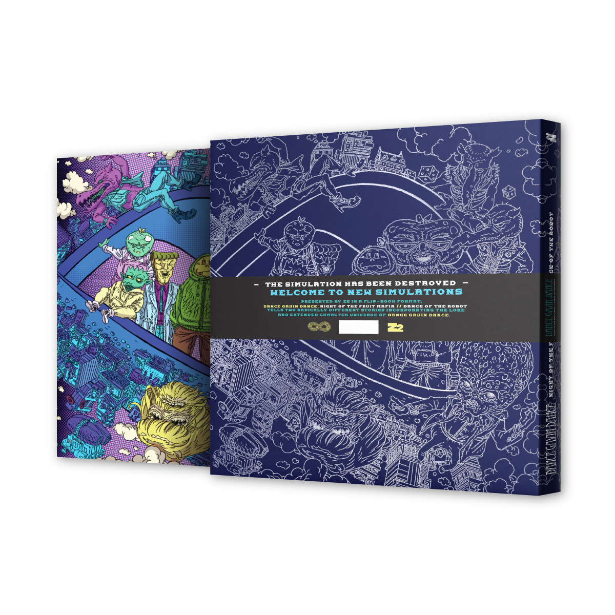 Dance Gavin Dance: Night of the Fruit Mafia // Dance of the Robot - Graphic Novel (Signed Platinum Edition) Z2 Comics
