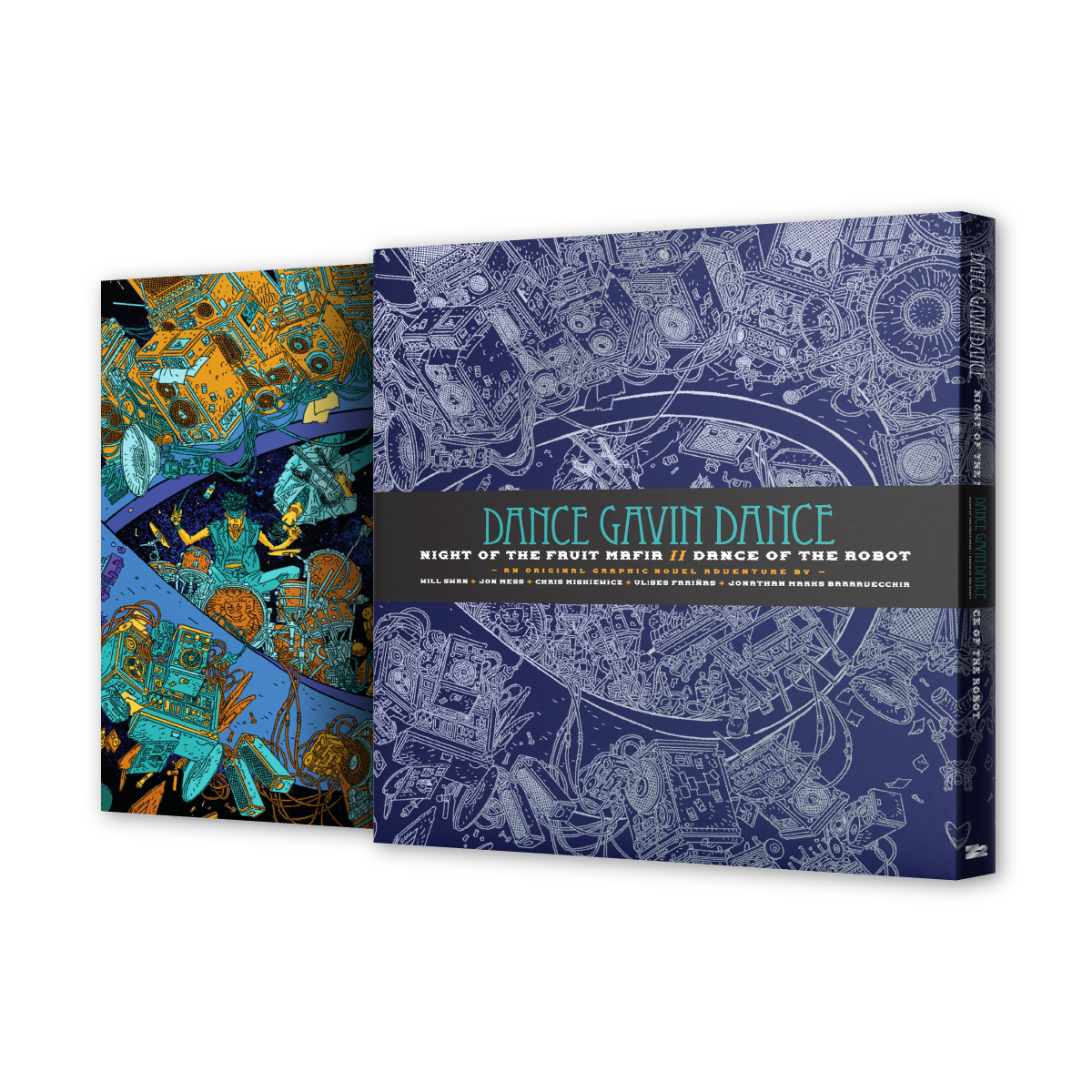 Dance Gavin Dance: Night of the Fruit Mafia // Dance of the Robot - Graphic Novel (Signed Platinum Edition) Z2 Comics