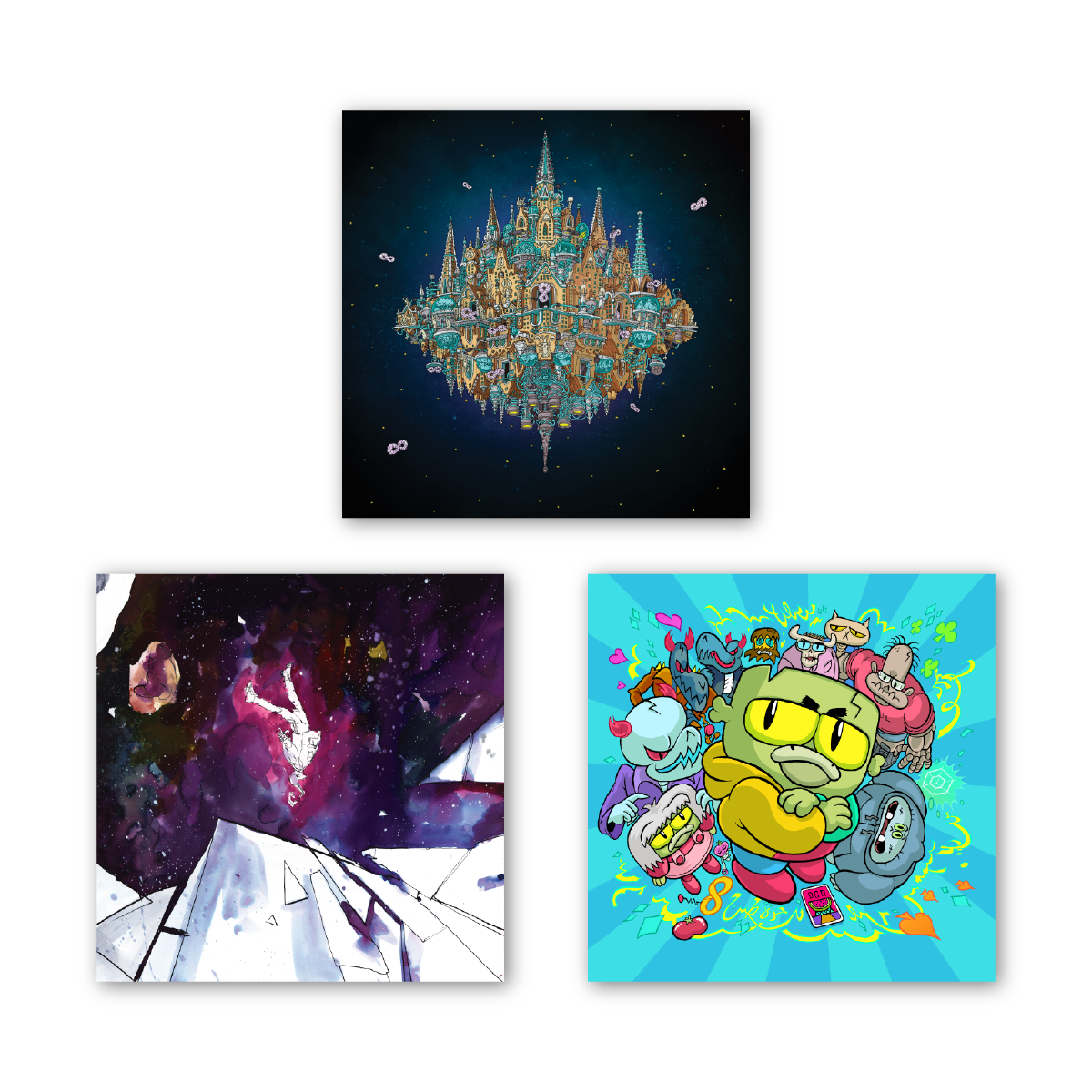 Dance Gavin Dance: Night of the Fruit Mafia // Dance of the Robot - Graphic Novel (Signed Platinum Edition) Z2 Comics