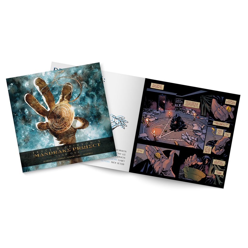 BRUCE DICKINSON'S THE MANDRAKE PROJECT: YEAR ONE (Deluxe Edition) Z2 Comics
