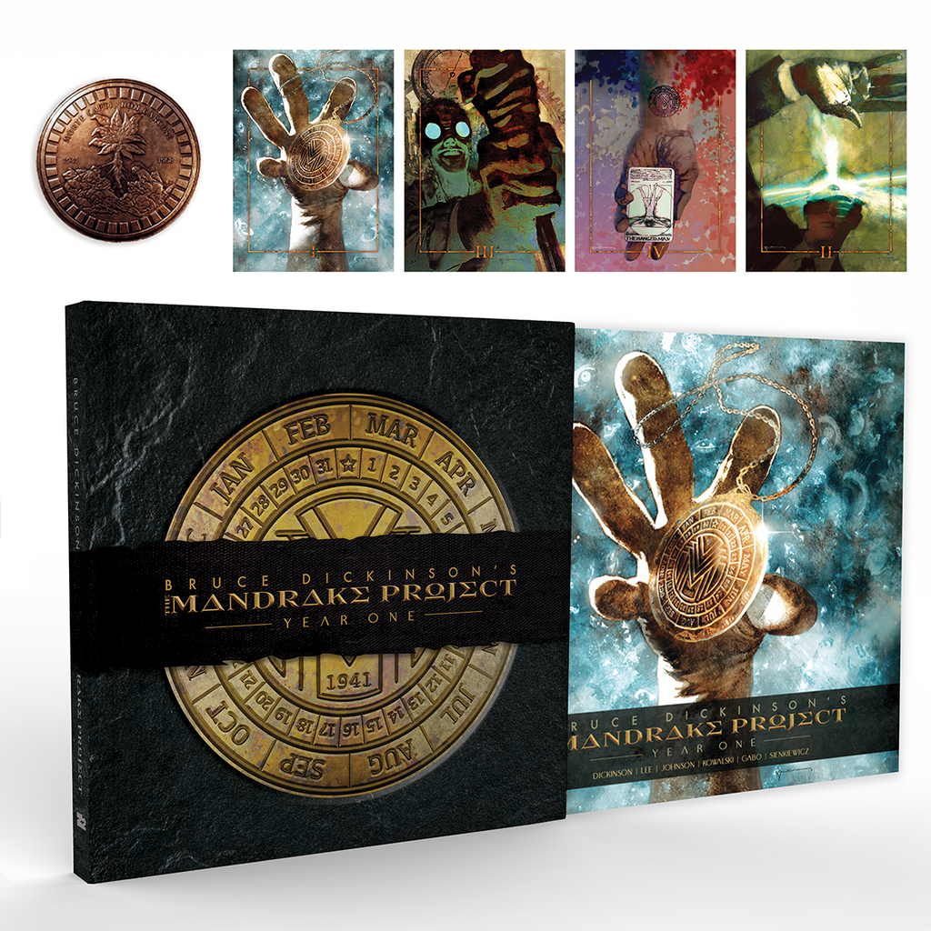 BRUCE DICKINSON'S THE MANDRAKE PROJECT: YEAR ONE (Deluxe Edition) Z2 Comics